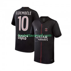 Miehet Paris Saint-Germain Ousmane Dembele 10 2025-2026 Lyhythihainen Fanipaita ,Neljäs