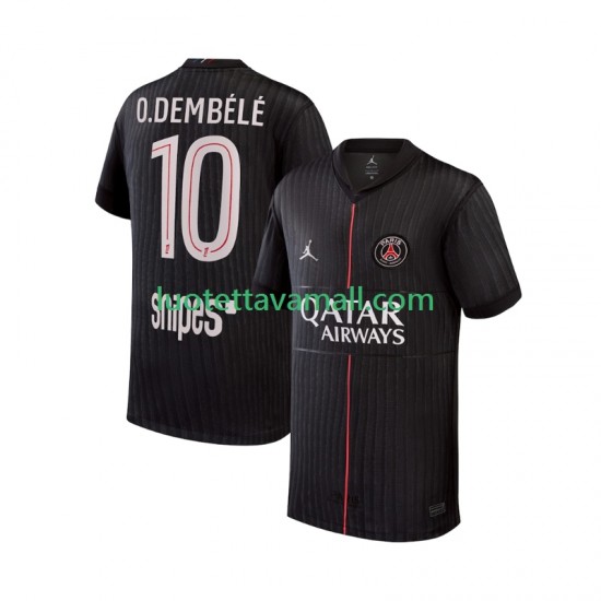 Miehet Paris Saint-Germain Ousmane Dembele 10 2025-2026 Lyhythihainen Fanipaita ,Neljäs