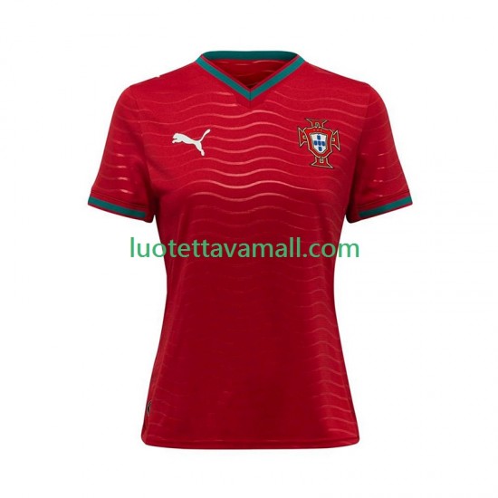 Naiset Portugali World Cup 2026 Lyhythihainen Fanipaita ,Koti