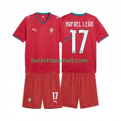 Lapset Portugali Rafael Leao 17 World Cup 2026 Lyhythihainen Fanipaita ,Koti