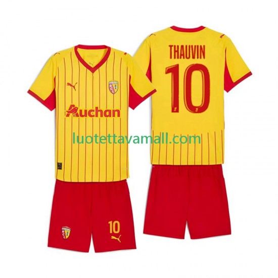 Lapset RC Lens Florian Thauvin 10 2025-2026 Lyhythihainen Fanipaita ,Koti