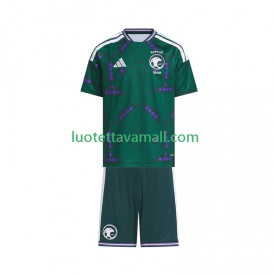Lapset Saudi-Arabia World Cup 2026 Lyhythihainen Fanipaita ,Koti