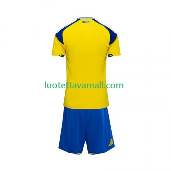 Lapset Ruotsi 2026 Lyhythihainen Fanipaita ,Koti