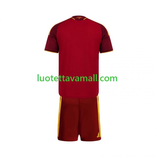 Lapset AS Roma 2026-2027 Lyhythihainen Fanipaita ,Koti