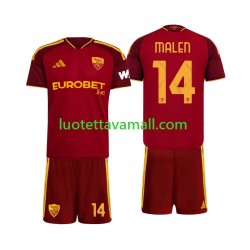 Lapset AS Roma Donyell Malen 14 2026-2027 Lyhythihainen Fanipaita ,Koti