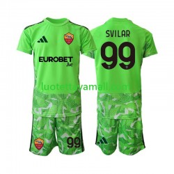 Lapset AS Roma Maalivahdin Mile Svilar 99 2026-2027 Lyhythihainen Fanipaita ,Koti