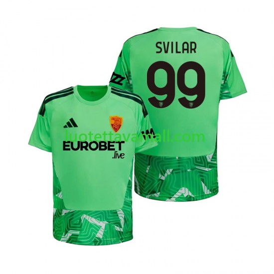 Miehet AS Roma Maalivahdin Mile Svilar 99 2026-2027 Lyhythihainen Fanipaita ,Koti