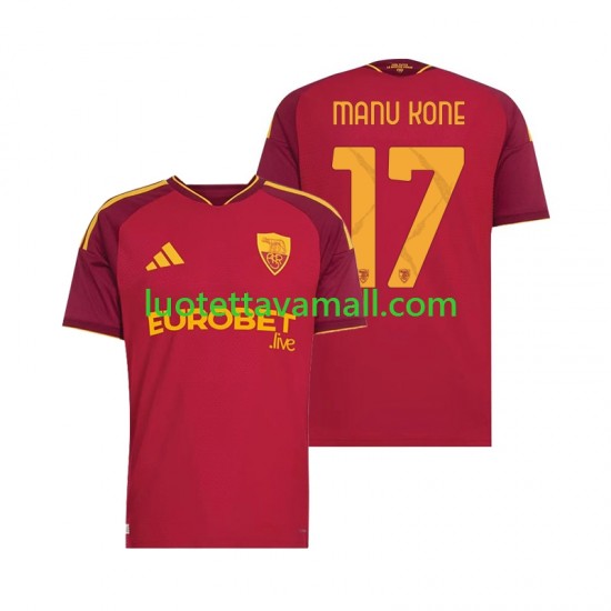 Miehet AS Roma Manu Kone 17 2026-2027 Lyhythihainen Fanipaita ,Koti