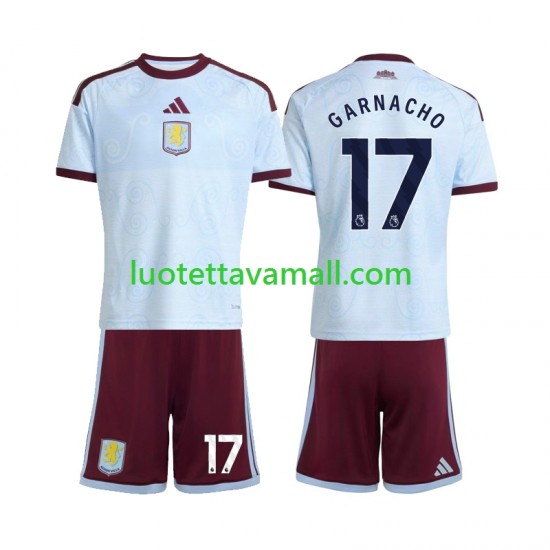 Lapset Aston Villa Alejandro Garnacho 17 2026-2027 Lyhythihainen Fanipaita ,Kolmas