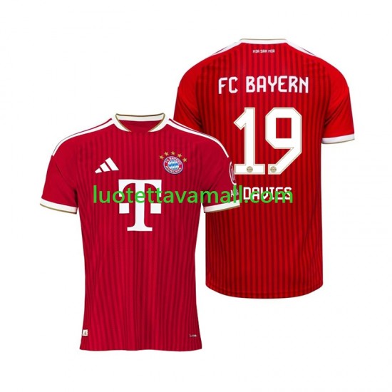 Miehet FC Bayern München Alphonso Davies 19 2026-2027 Lyhythihainen Fanipaita ,Koti