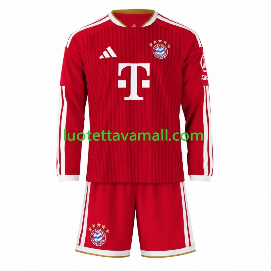 Lapset FC Bayern München 2026-2027 Pitkähihainen Fanipaita ,Koti