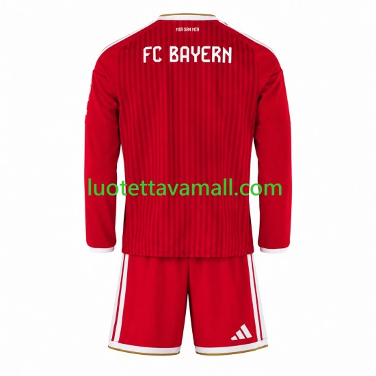 Lapset FC Bayern München 2026-2027 Pitkähihainen Fanipaita ,Koti
