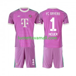 Lapset FC Bayern München Maalivahdin Manuel Neuer 1 2026-2027 Lyhythihainen Fanipaita ,Kolmas