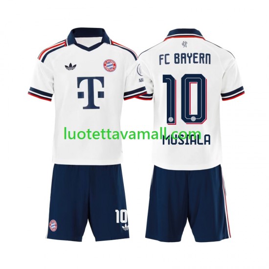 Lapset FC Bayern München Jamal Musiala 10 2026-2027 Lyhythihainen Fanipaita ,Vieras