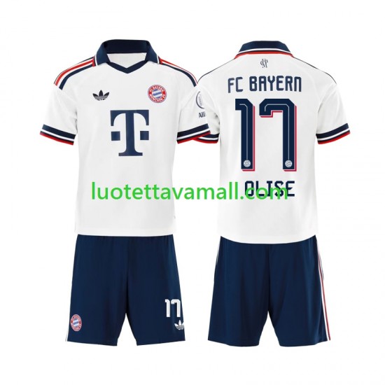 Lapset FC Bayern München Michael Olise 17 2026-2027 Lyhythihainen Fanipaita ,Vieras