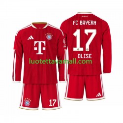 Lapset FC Bayern München Michael Olise 17 2026-2027 Pitkähihainen Fanipaita ,Koti