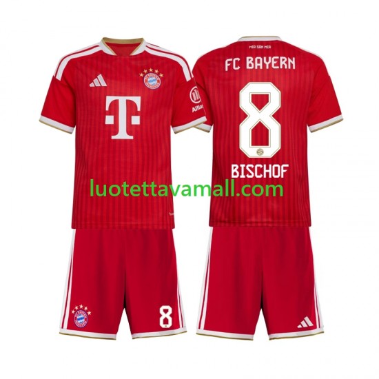 Lapset FC Bayern München Tom Bischof 8 2026-2027 Lyhythihainen Fanipaita ,Koti