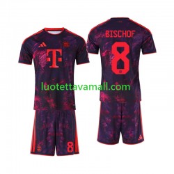 Lapset FC Bayern München Tom Bischof 8 2026-2027 Lyhythihainen Fanipaita ,Kolmas