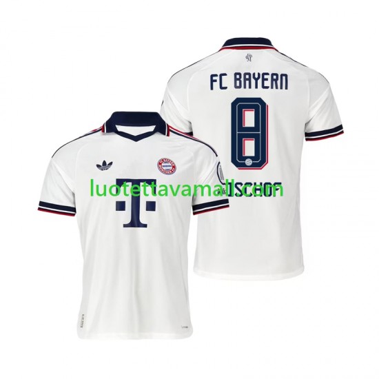 Miehet FC Bayern München Tom Bischof 8 2026-2027 Lyhythihainen Fanipaita ,Vieras