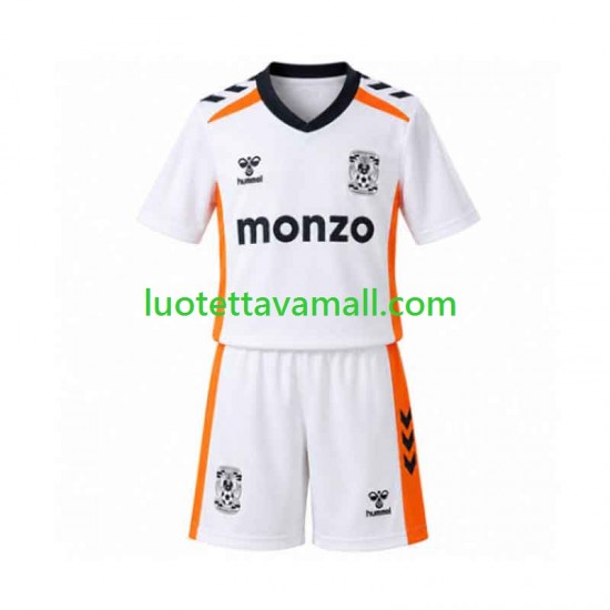 Lapset Coventry City 2026-2027 Lyhythihainen Fanipaita ,Vieras