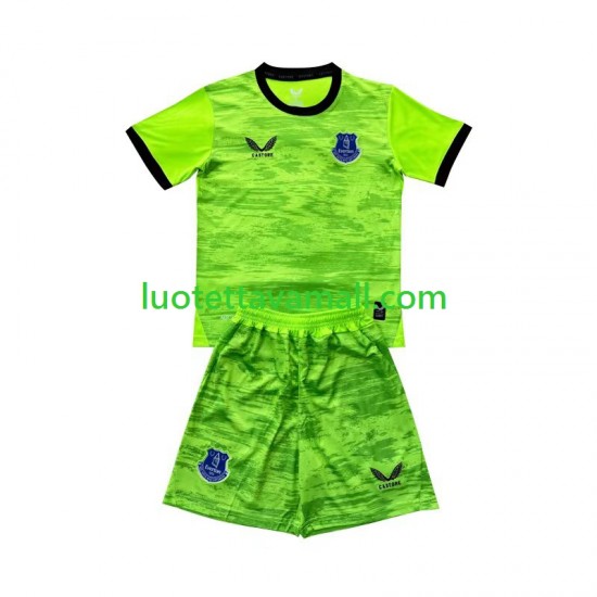 Lapset Everton Maalivahdin 2026-2027 Lyhythihainen Fanipaita ,Koti
