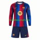 Lapset FC Barcelona 2026-2027 Pitkähihainen Fanipaita ,Koti