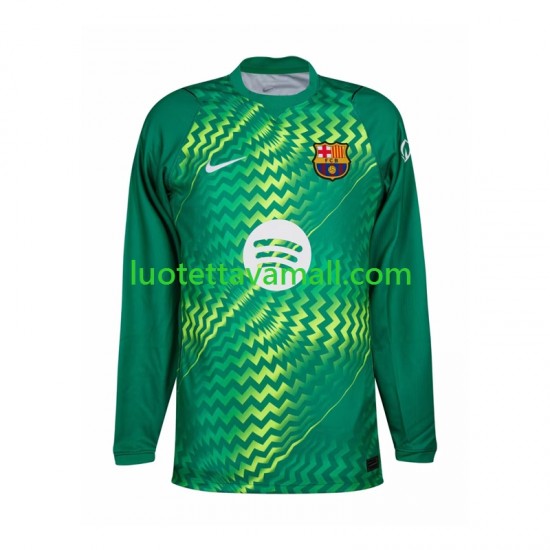Miehet FC Barcelona Maalivahdin 2026-2027 Pitkähihainen Fanipaita ,Koti