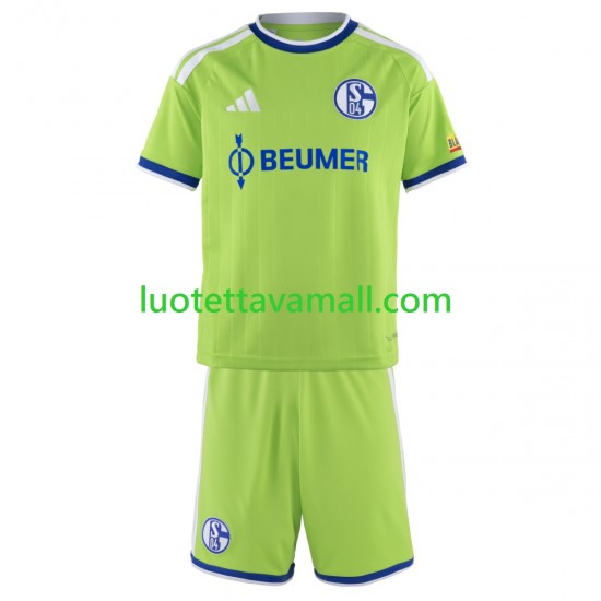 Lapset Schalke 04 FC 2026-2027 Lyhythihainen Fanipaita ,Kolmas