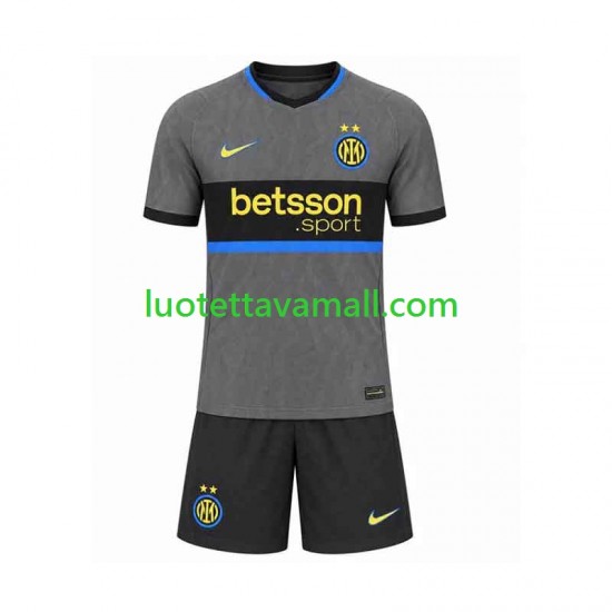 Lapset Inter Milan 2026-2027 Lyhythihainen Fanipaita ,Kolmas