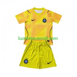 Lapset Inter Milan Maalivahdin 2026-2027 Lyhythihainen Fanipaita ,Koti