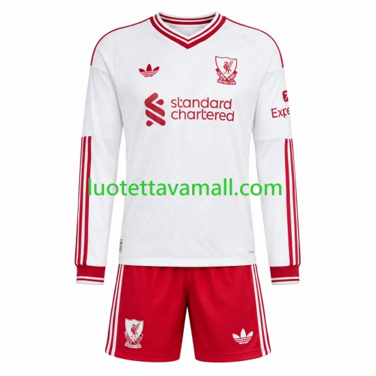 Lapset Liverpool 2026-2027 Pitkähihainen Fanipaita ,Vieras