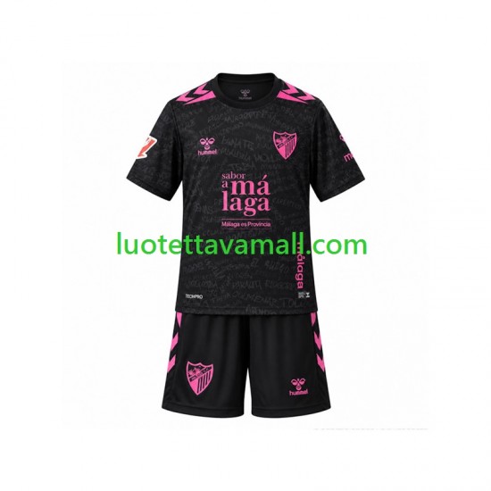 Lapset Málaga CF 2026-2027 Lyhythihainen Fanipaita ,Kolmas