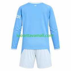 Lapset Manchester City 2026-2027 Pitkähihainen Fanipaita ,Koti