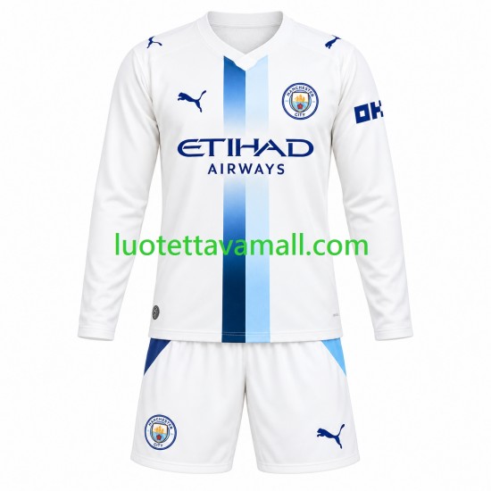 Lapset Manchester City 2026-2027 Pitkähihainen Fanipaita ,Kolmas