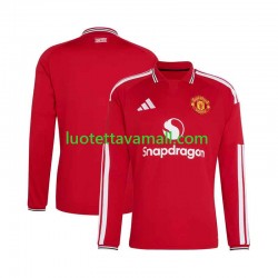 Miehet Manchester United 2026-2027 Pitkähihainen Fanipaita ,Koti Miehet Manchester United 2026-2027 Pitkähihainen Fanipaita ,Koti