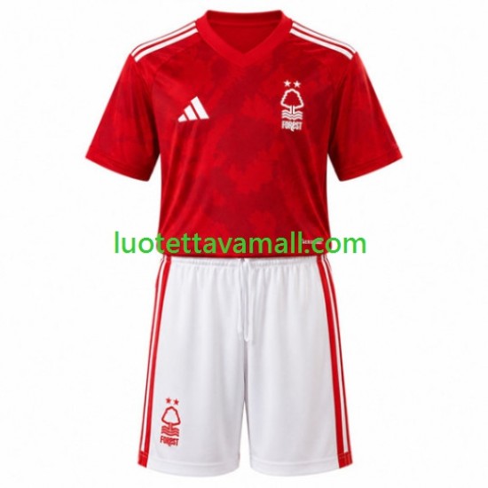 Lapset Nottingham Forest 2026-2027 Lyhythihainen Fanipaita ,Koti