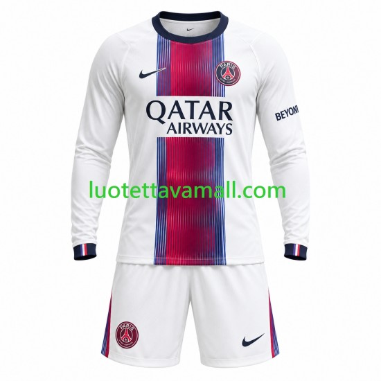 Lapset Paris Saint-Germain 2026-2027 Pitkähihainen Fanipaita ,Vieras