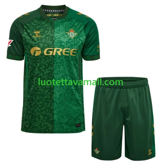 Lapset Real Betis 2026-2027 Lyhythihainen Fanipaita ,Vieras