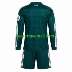 Lapset Real Madrid 2026-2027 Pitkähihainen Fanipaita ,Vieras