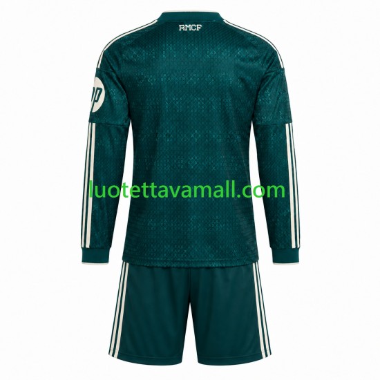 Lapset Real Madrid 2026-2027 Pitkähihainen Fanipaita ,Vieras