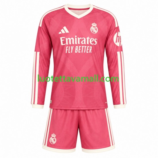 Lapset Real Madrid 2026-2027 Pitkähihainen Fanipaita ,Kolmas