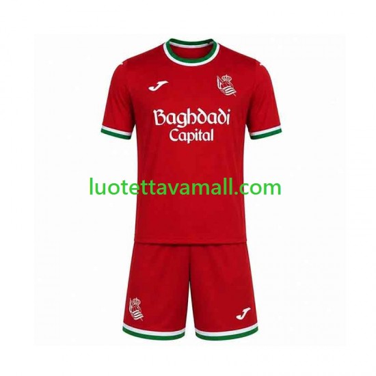 Lapset Real Sociedad 2026-2027 Lyhythihainen Fanipaita ,Kolmas
