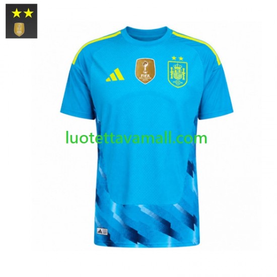 Miehet Espanja Maalivahdin 2026-2027 Lyhythihainen Fanipaita ,Koti