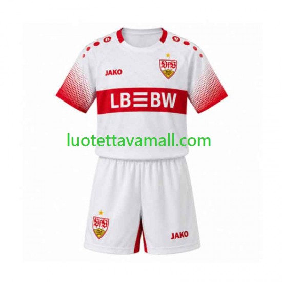 Lapset VfB Stuttgart 2026-2027 Lyhythihainen Fanipaita ,Vieras
