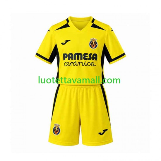 Lapset Villarreal CF 2026-2027 Lyhythihainen Fanipaita ,Koti