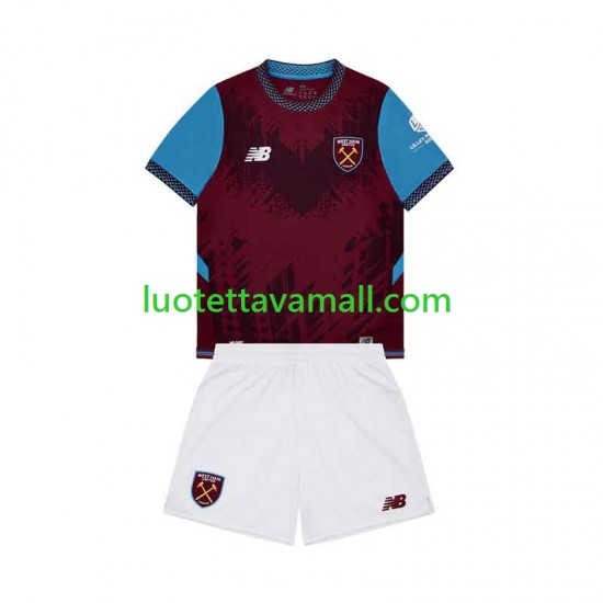 Lapset West Ham United 2026-2027 Lyhythihainen Fanipaita ,Koti