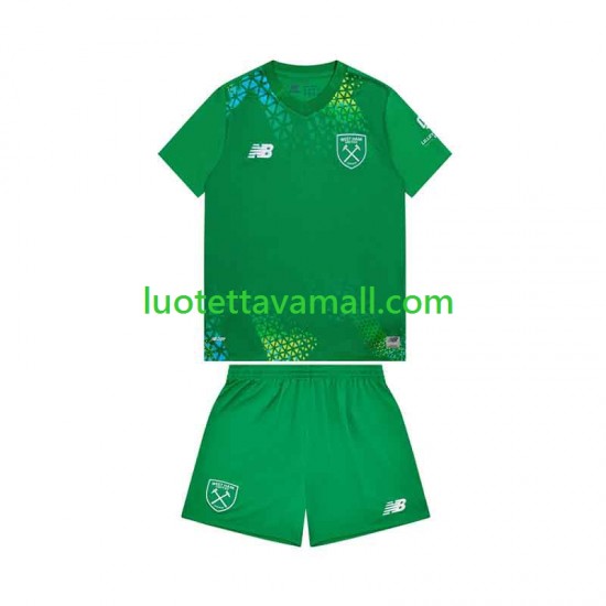 Lapset West Ham United Maalivahdin 2026-2027 Lyhythihainen Fanipaita ,Koti