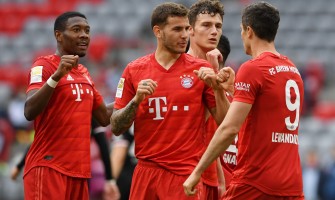 FC Bayern München hävisi S.L. Benficalle vieraissa