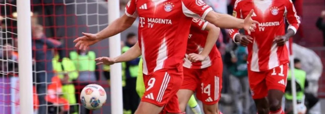 FC Bayern München voittaa 34. Bundesliigan mestaruuden