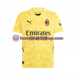 AC Milan Goalkeeper Away Football Shirts 2024-2025 Gentleman Short Sleeves